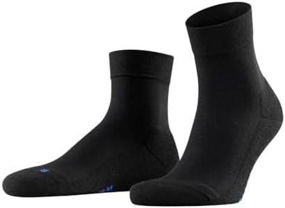 Falke, Unisex, Cool Kick Short Sock, Black, 3-4