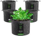 VIVOSUN 5-Pack 15 Gallon Grow Bags,