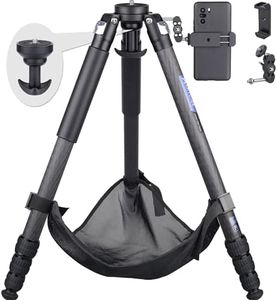 ARTCISE Treppiede in fibra di carbonio Treppiede per impieghi gravosi per fotocamera, supporto per fotocamera professionale con ciotola da 65 mm e adattatore, tubo da 32 mm, carico massimo 20 kg