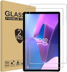 TECHSHIELD® 2PACK Screen Protector Glass Compatible with Lenovo Tab P11 5G/P11/P11 Plus (1st gen), with 9H Hardness Tempered Glass Anti-Scratch Anti-Fingerprint Easy-Install Feature TB-J606F/J606X