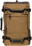 KAUKKO Canvas Travel Backpack Multi