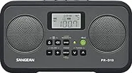 Sangean PR-D19BK FM Stereo/AM Digit