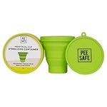 Pee Safe Menstrual Cup Steriliser (1N) | Made with Medical Grade Silicone | Microwave, Compact and User-Friendly