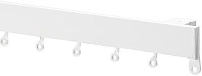 Swish Deluxe Curtain Track Set, White, 200 Cm