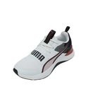 PUMA Unisex Prospect Cross Trainer, Vapor Gray-Mars RED, 9 UK