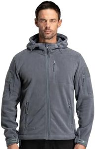 Baerskin Tactical Hoodie Jacket for Men 4.0 - Military Style Fleece Sweater for Cold, Rain, Wind or Snow