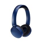 Panasonic RB-HF630BE-A Street Wireless Headphones, Over-Ear, Built-in Mic, Bluetooth 5.3, Multipoint, Swivel Design, Up To 72 Hours Playtime, USB-C, Blue