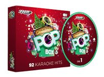 Zoom Karaoke Christmas Pop Box Party Pack - 4 CD+G Box Set - 92 Songs