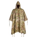 ACT FIRE Military Tactical Poncho,Multipurpose Waterproof Military Tent Poncho for Camping Hiking Outdoor Hunting