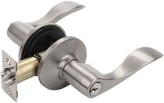 Dynasty Hardware HER-00-US15 Heritage Lever Keyed Entry Set, Satin Nickel