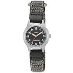 Timex Expedition Women's 26mm Fabric Fast Wrap Strap with Grey/Black Leather Watch TW4B25800