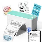 Phomemo Bluetooth Thermal Label Printer, 241BT 4X6 Shipping Label Printer for Shipping Packages, Compatible with iPhone, Android, Amazon, Ebay, UPSP