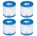 Intex Swimming Pool Filter Cartridge Type H - 29007P (4 Filters)