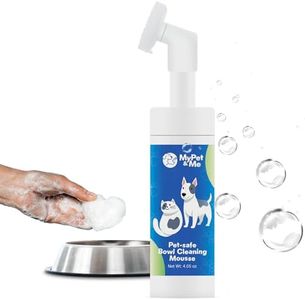MyPet&Me Care - Pet-Safe Bowl Cleaning Mousse | 4.05 oz | Dog Bowl Cleaner & Pet Safe Cleaner | Foaming Dish & Paw Cleaner for Small Dogs | Safe & Easy-to-Use Cleaning Solution
