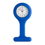 TRIXES Silicone Nurse Fob Watch with Brooch - Navy Blue