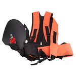 Universal Trimmer Adjustable Double Shoulder Harness Strap Mower Nylon Y-Shaped Belt for Brush Cutter or Gardenning