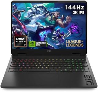 HP OMEN 16" Gaming Laptop | AMD Ryzen AI 7 350 Processor | 16GB RAM | 1TB SSD | NVIDIA GeForce RTX 5050 | 144 Hz 2K IPS Anti-glare Display | Windows 11 Home | AMD FreeSync | Fast Charge | 16-ap0000sa