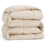 Bedsure Comforter Duvet Insert - Quilted Fluffy Comforters, All Season Down Alternative Bedding Comforter with Corner Tabs