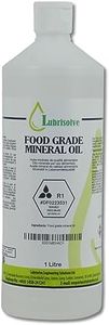 Lubrisolve Food Grade Mineral Oil for Cutting Boards, Countertops and Butcher Blocks, Slate and Stone 1 Litre