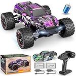 HAIBOXING 1/18 Scale Brushless Fast RC Cars 18859A, 4WD Off-Road Remote Control Trucks 48 KM/H Speed for Adults and Kids Boys, All Terrain Truck Toys Gifts with Two Li-Po Batteries 40+ min Playtime