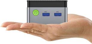 GMKtec Nucbox G5 Mini PC Desktop Computer with Windows 11 Pro, 12th Gen Intel N97, 12GB DDR5 RAM, Dual HDMI 4K Support, Perfect for Business, School, Office, Internet, Light Gaming (512GB SSD)