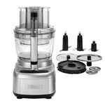 Cuisinart Expert Prep Pro Food Processor with 10 meal prep functions, Multifunctional, Large and Small Work Bowls, Spiralising, Grating & Dicing discs, BPA free, Dishwasher Safe Parts