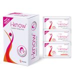 Combo Pack | i Know Ovulation Test Kit For Women Planning Pregnancy | 5 Strips & i Can One Step Pregnancy Test Kit | 4 Kits | Acurate Results within 5 mins