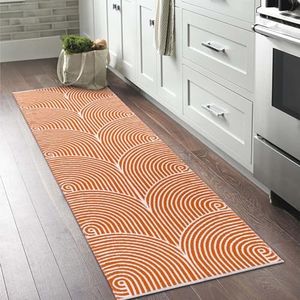 Tiffasea Washable Runner Rug 2'x6', Hallway Runner Rug Long Kitchen Rugs Laundry Room Rug Cotton Woven Area Rug Entryway Rug Throw Rugs Indoor Outdoor Rugs for Bedroom/Bathroom/Living Room