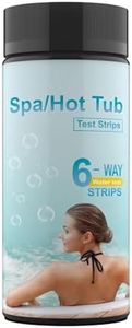Spa Test Strips - Accurate Aquarium Testing Kit Pool Test Strips 50 | Pool Test Strips, Quick Pool Testing Kit, Swimming Pool Test Strips Set for Spa, Hot Tubs, Spa Test Supplies, Pools