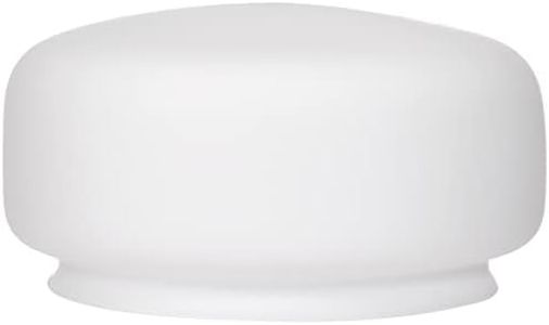 Westinghouse 8704240 Paralume Opal Frosted Drum Shade, Vetro, Bianco