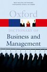 A Dictionary of Business and Management (Oxford Paperback Reference)