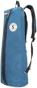 SCUBAPRO Sport 10 Dive Bag with Backpack Straps and Top Handle for Scuba Diving Gear, Denim Blue Color Fabric