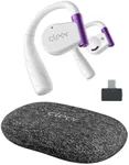Cleer ARC II Gaming Earbuds - True Wireless Open Ear Headphones, Ultra-Low Latency, Snapdragon Sound, Bluetooth 5.3, USB-C Dongle, 35Hr Battery, Compatible with PS4, PS5, PC, Switch,White
