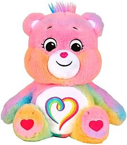 Care Bears 22077 14 Inch Medium Plush Togetherness Bear, Collectable Cute Plush Toy, Cuddly Toys for Children, Soft Toys for Girls and Boys, Cute Teddies Suitable for Girls and Boys Aged 4 Years +