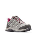 Columbia Women's Redmond Iii Waterproof Hiking Shoe, Titanium Titanium/Red Onion, 8.5 Wide