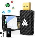 MSXTTLY Android Auto Wireless Adapter for Car Small Android auto Dongle for Converts Wired Android Auto to Wireless Android Auto for Car Model 2017+ Play Plug, Black