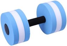 FAVOMOTO Dumbbell Exercise Resistance Aerobics - Water Dumbbell Aqua Weight Aquatic Exercise Dumbell EVA Water Barbell Hand Bar for Water Resistance Aerobics