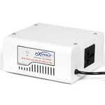 220v to 110v Axvolt make copper stepdown voltage converter transformer 150w for US appliances used in India white color