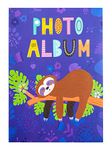 Grupo Erik Sloth Photo Album | 6x4 Photo Album - 10x15 cm | Family Photo Album 36 Pockets | Friend Gifts | Photo Books For Memories | Photo Album Slip In | Sloth Gifts