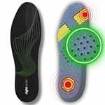 Rightstride Cushion Full Length Insoles - Shock Absorbing Orthotics with Heel Pad - Everyday Walking & Standing - All Shoes & Boots - Injury Relief, Plantar Fasciitis, Arch Support (9-10)