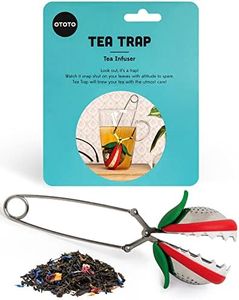 Cute Tea Infuser by OTOTO - Loose Leaf Tea Steeper, Tea Accessories, Tea Diffusers, Tea Infuser for Loose Leaf Tea, Tea Strainers, Cute Gifts, Tea Gift Set, Kitchen Gifts, Cooking Gadgets