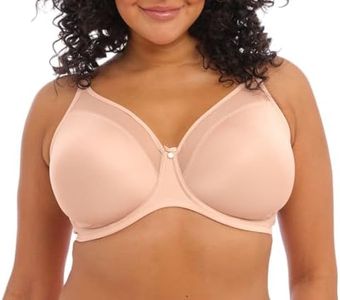 Elomi Women's Smooth Underwire Molded Bra, Sahara, 22F