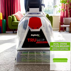 Rug Doctor TRUDeep Upright Carpet Cleaner – 1300W, Dual Brushes, Extra Suction