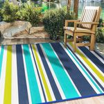 Outdoor Patio Rug Garden Rugs - Outdoor Rugs for Patios Waterproof, Outdoor Carpet Plastic Straw Area Rug for Patios Clearance RV, Outside Porch Rug Balcony Rug Deck Rug for Camper