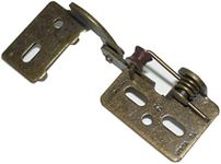 1/2" Overlay Self Closing Knife Hinge for 5/8"+ Thick Doors