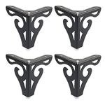 sourcing map Metal 4pcs Furniture Legs Feet Cabinet Sofa Tea Table Worktop Shelves Bed 88 x 88 x 100mm