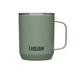 Horizon 12 oz Camp Mug - Insulated Stainless Steel - Tri-Mode Lid - Moss