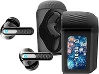 ZYHKON 48H HiFi Stereo Bluetooth Ear buds with Multifunctional Touchscreen, with ANC/ENC Noise IP7 Waterproof Bluetooth Earphones