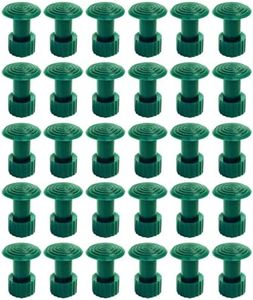 Hyamass 30Pcs 15mm Car Body Paintless Dent Removal Kit Puller Tabs Dent Repairs Tool Set Suction Cup Glue Tabs Auto Dent Puller with Hail Dent Removal Kit(Green)