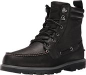 Sperry Top-Sider A/o Lug New Boot Leather, Men's Warm Lined Half-Shaft Boots and Ankle Boots, Black, 9.5 UK (44 EU)